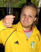 Antti on guitars